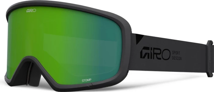 Giro Stomp grey wordmark/loden green (Junior)