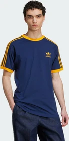 adidas Adicolor Classics 3-Streifen T-Shirt kurzarm night indigo/crew orange (Herren)