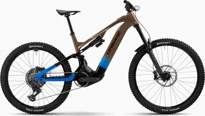 Haibike Hybe CF 9 bronze/azure/black glossy