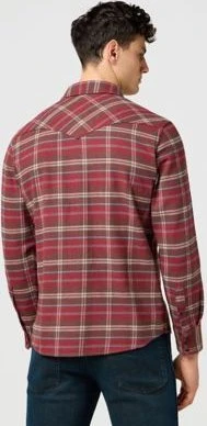 Wrangler Regular Western Hemd langarm ruby wine (Herren)