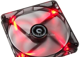 BitFenix Spectre LED PWM schwarz/rot, 140mm