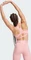 adidas TECHFIT Medium-Support High-Neck Sport-BH semi pink spark (Damen) Vorschaubild