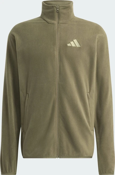 adidas Terrex Multi Essentials Fleece Jacke olive strata (Herren)