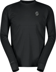 Scott Trail Storm Warm Light LS Shirt langarm schwarz (Herren)