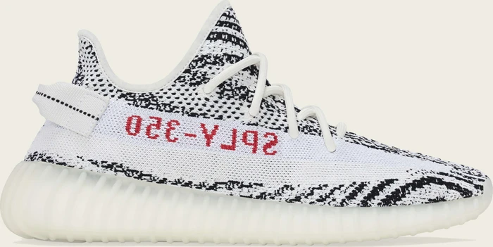 adidas Yeezy Boost 350 V2 white/core black/red