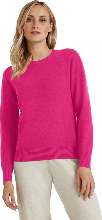 Falke Luxury Rundhals Pullover berry (Damen)