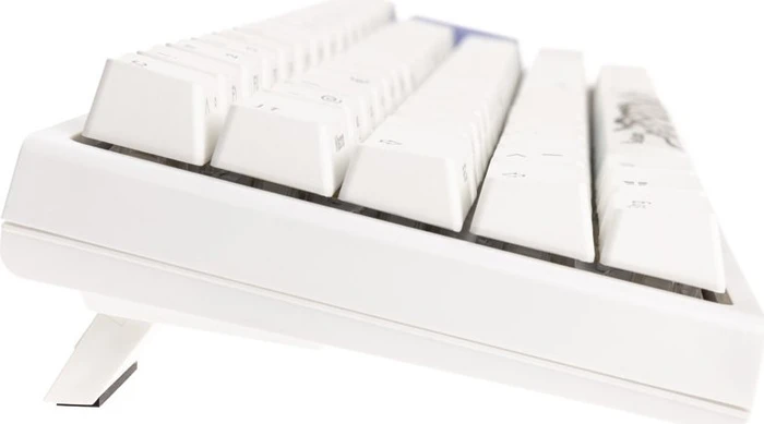 Ducky One 2 Pro Mini, PBT, weiß, LEDs RGB, Kailh Box BROWN, USB, DE
