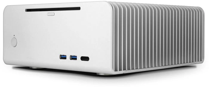 Streacom FC8 Evo, silber, Mini-ITX