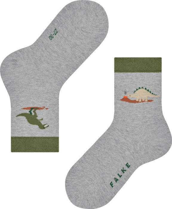 Falke Dinosaurs Socken lt. heather (Junior)