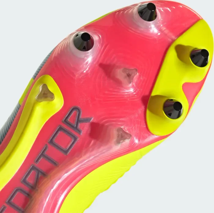 adidas Predator 24 Elite Laceless SG semi solar slime/solar red/core black