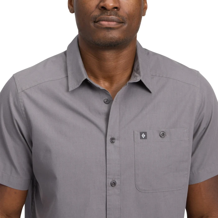 Black Diamond Wingate Hemd kurzarm steel grey (Herren)