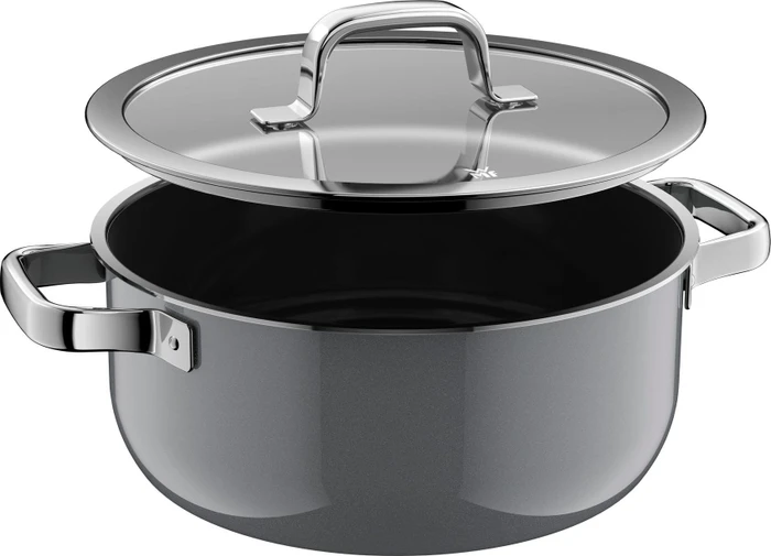 WMF Fusiontec Mineral Pro Bratentopf 24cm platinum