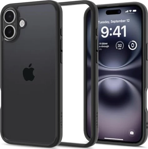 Spigen Ultra Hybrid für Apple iPhone 16 Matte Black