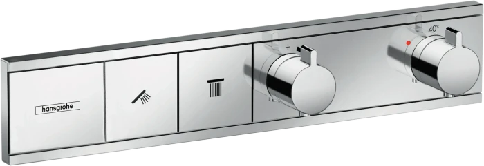 Hansgrohe RainSelect Thermostat Unterputz für 2 Verbraucher chrom