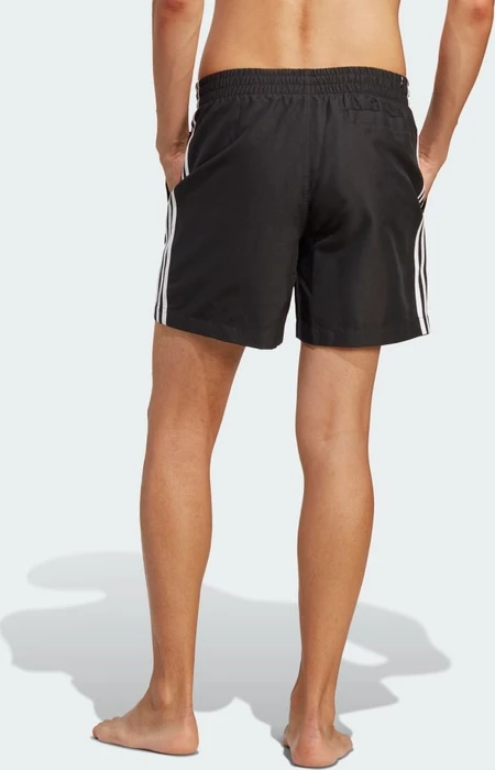 adidas Originals Adicolor 3-Streifen Badeshorts schwarz/weiß (Herren)