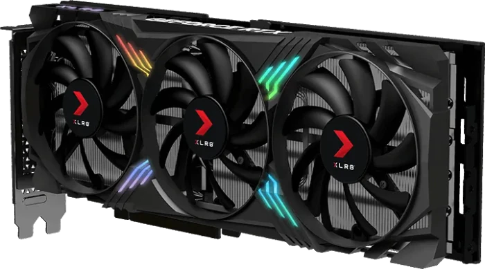 PNY GeForce RTX 4070 SUPER XLR8 Gaming Verto Epic-X RGB Overclocked Triple Fan, 12GB GDDR6X, HDMI, 3x DP