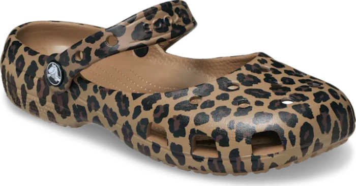 Crocs Classic Animal Ballet sepia/leopard (Damen)