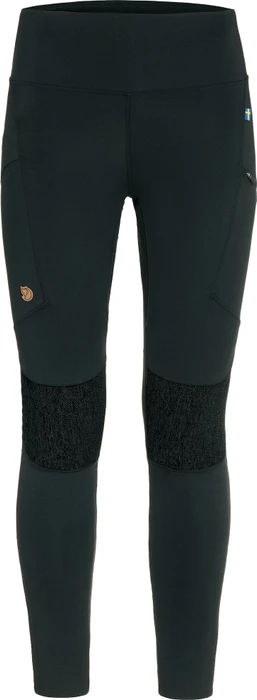 Fjällräven Abisko Trekking Tights HD Hose lang schwarz (Damen)