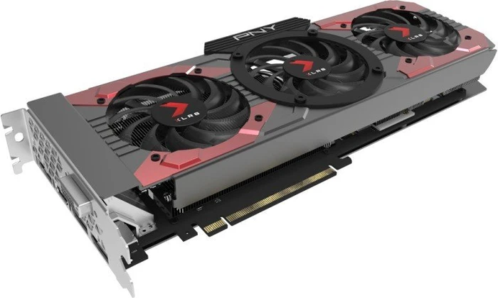 PNY GeForce GTX 1080 XLR8 OC Gaming, 8GB GDDR5X, DVI, HDMI, 3x DP