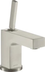 Hansgrohe Axor Citterio 80 Waschbeckenarmatur mit Ablauffernbedienung edelstahloptik