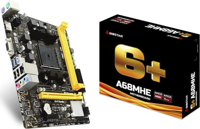 Biostar A68MHE (AMD FM2+)