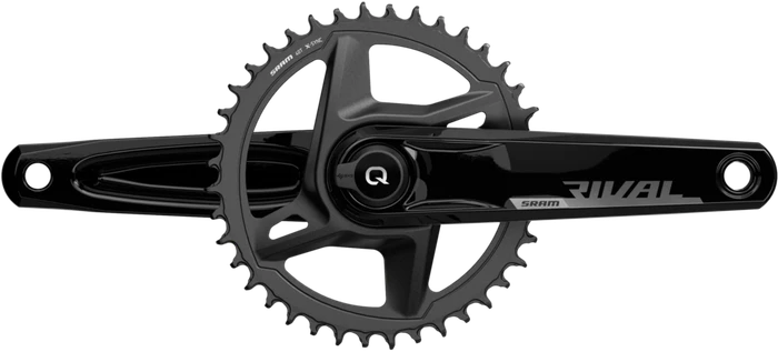 SRAM Rival 1 AXS Wide PowerMeter 170mm 46 Zähne Kurbelgarnitur