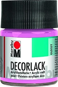 Marabu Decorlack Acryl Acrylfarbe, pink, 50ml