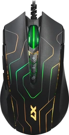 A4Tech X89 Oscar Neon Gaming Mouse, Maze schwarz, USB (A4TMYS46835)