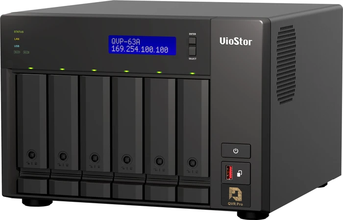 QNAP VioStor QVP-63A 8-Kanal, Netzwerk-Videorecorder