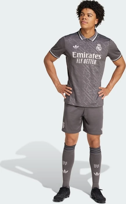 adidas Real Madrid 2024/2025 Ausweichshorts charcoal (Herren)