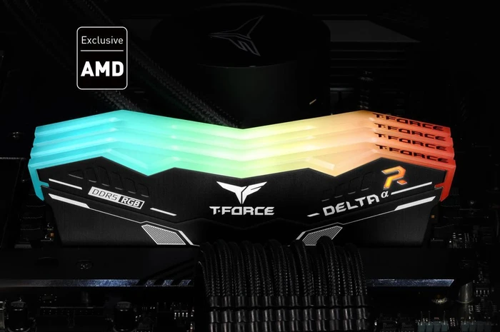 TeamGroup T-Force DELTAα RGB weiß UDIMM 32GB Kit, DDR5-6000, CL30-36-36-76, X8