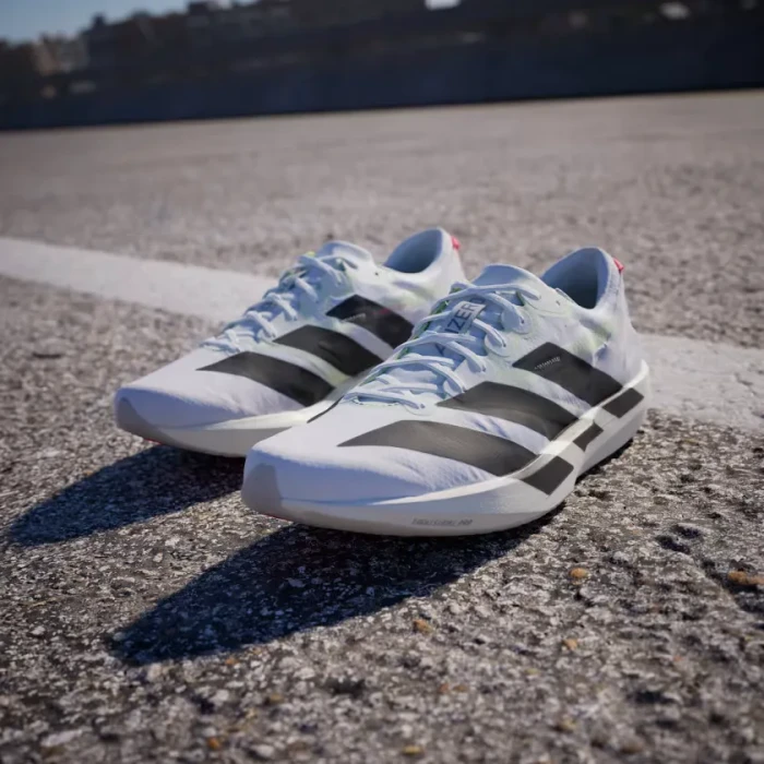 adidas Adizero Adios 9 cloud white/core black/silver metallic (Herren)