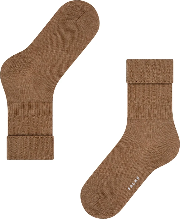 Falke Striggings Rib Socken nutmeg mel (Damen)