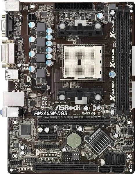 ASRock FM2A55M-DGS R2.0 (AMD FM2)