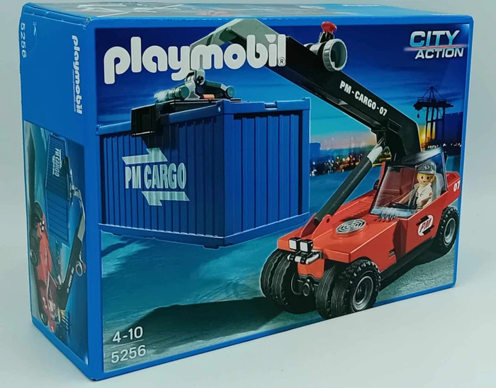 playmobil City Action Großer Containerstapler