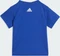 adidas Essentials Lineage Organic Cotton T-Shirt und Shorts Set semi lucid blue/white (Junior) Vorschaubild