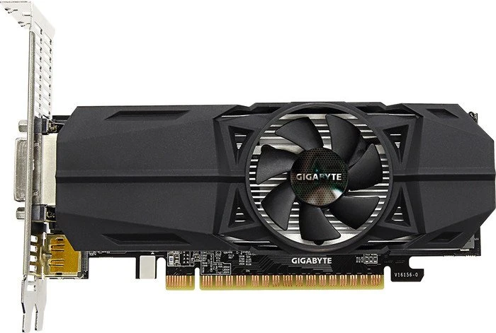 GIGABYTE GeForce GTX 1050 Ti OC LP 4G, 4GB GDDR5, DVI, 2x HDMI, DP