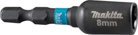 Makita Impact Black Außensechskant Steckschlüssel 1/4", 8x50mm, 1 Stück