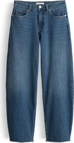 Opus Mari Clear Barrel BCI Cotton Mix Mid Rise Jeans dark blue (Damen)
