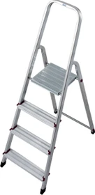 Krause Corda Alu Haushaltsleiter, 4 Stufen