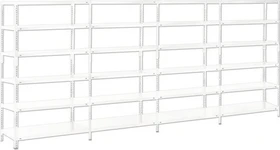 Schulte Lagertechnik PowerMAX Schwerlastregal 380x230x35cm weiß