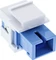 InLine Keystone Modul Fiber SC-Simplex/SC-Simplex Buchse, blau Vorschaubild