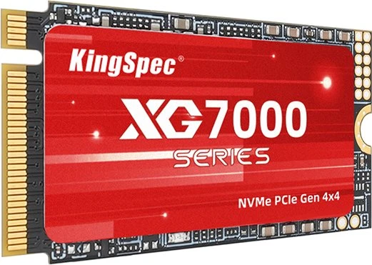 KingSpec XG7000 512GB, M.2 2242 / M-Key / PCIe 4.0 x4, Heatspreader