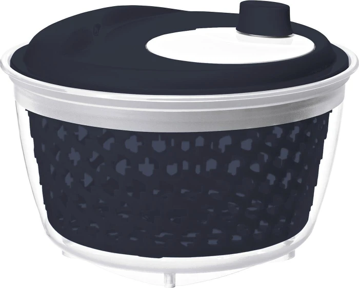 Rotho Fresh Salatschleuder 4.5l midnight blue