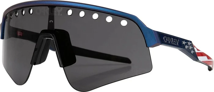 Oakley Sutro Lite Sweep Troy Lee Designs Series blue shift/prizm grey