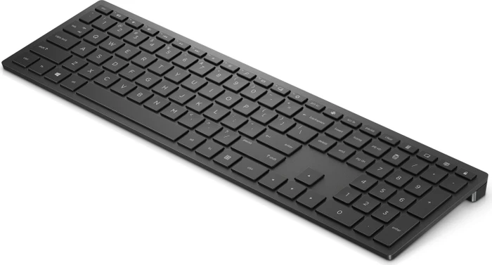 HP Pavilion 600 Wireless Keyboard, schwarz, USB, DE