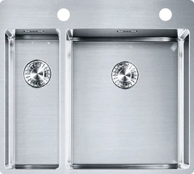 Franke Box BXX 260-36-16 A Einbau Becken rechts mit Ablauffernbedienung edelstahl