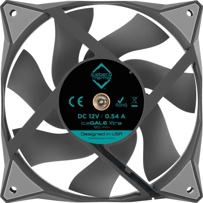 Iceberg Thermal IceGALE Xtra, Gray, 120mm, 3er-Pack