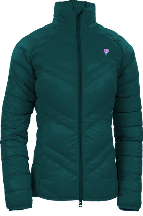 Grüezi bag Senseful Downwool Funktionsjacke ocean green (Damen)