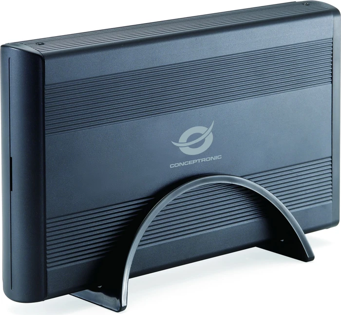Conceptronic 3.5" Hard Disk Box, schwarz, 3.5", USB-A 3.0